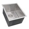 Nantucket Sinks Bar Sink, 1 bowl, 304 Stainless Steel, 15" W x 18" L x 10" H SR1815 - alternate 2